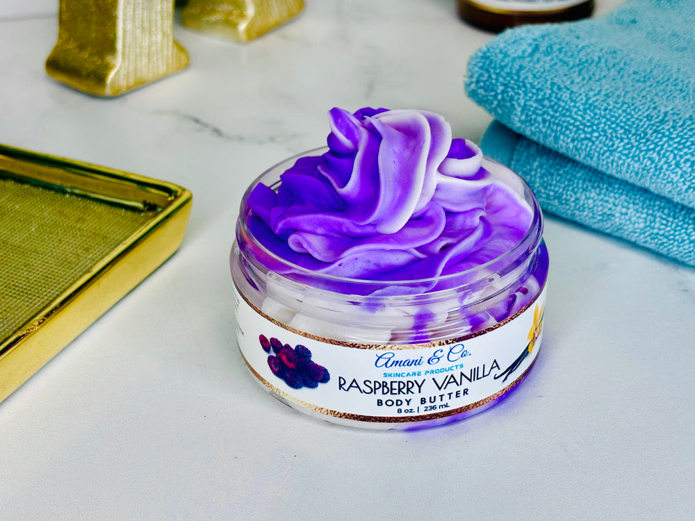 Raspberry Vanilla Body Butter - amaninco