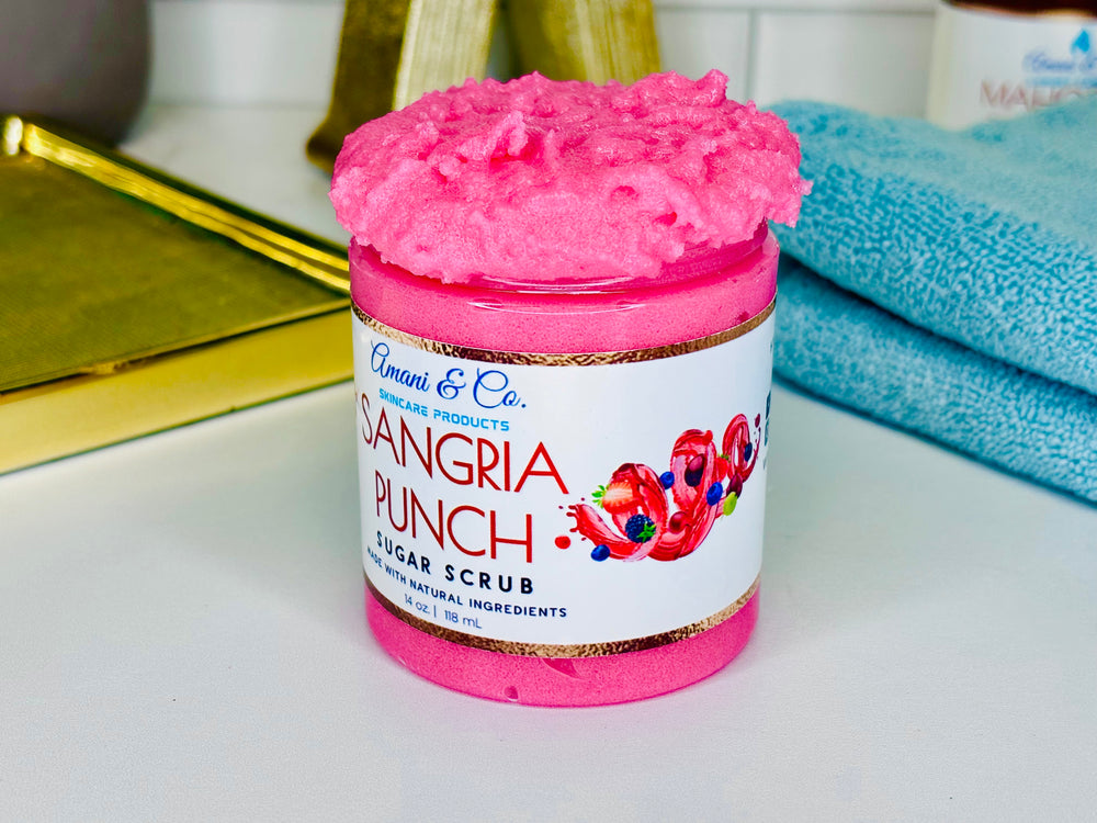Sangria Punch Sugar Scrub - amaninco