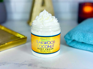Teakwood Coconut Butter Cream - amaninco