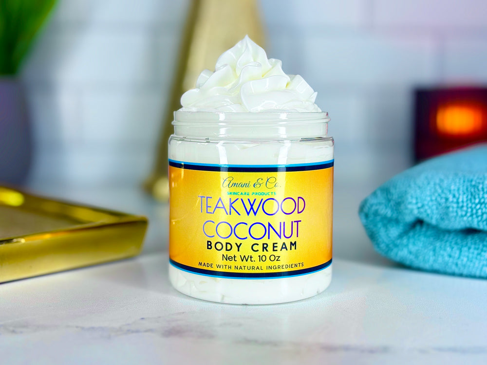 Teakwood Coconut Butter Cream - amaninco