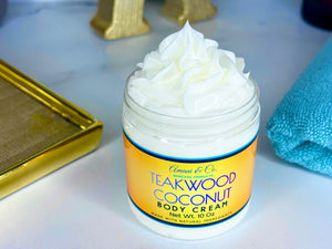 Teakwood Coconut Butter Cream - amaninco