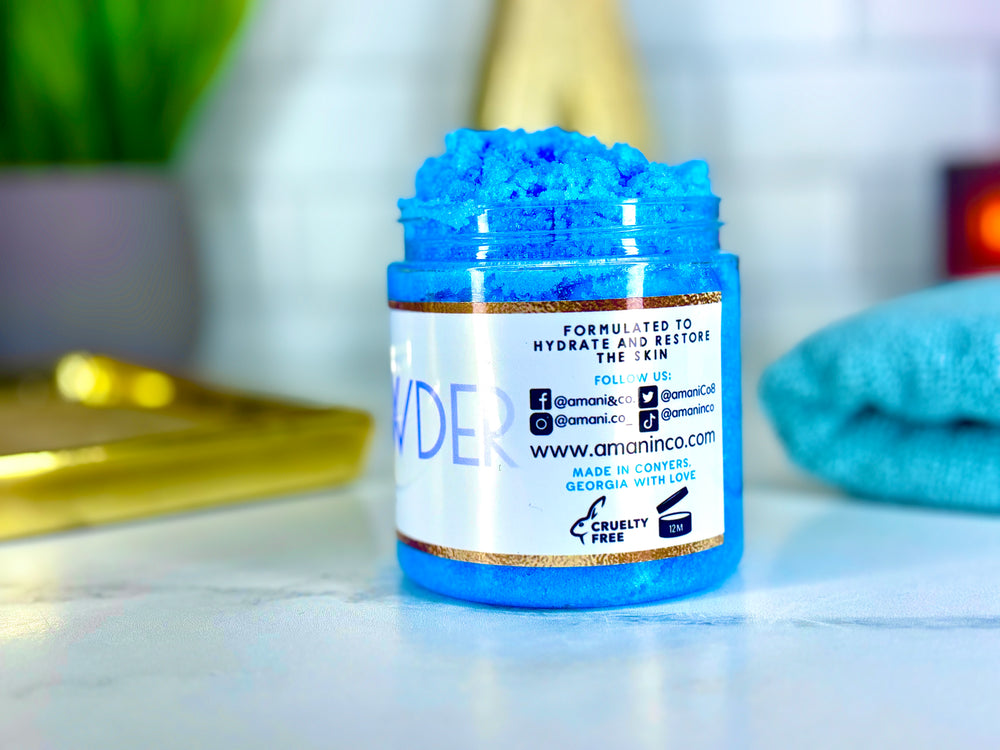 Baby Powder Sugar Scrub - amaninco