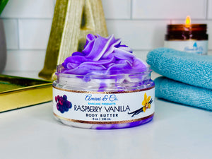 Raspberry Vanilla Body Butter - amaninco