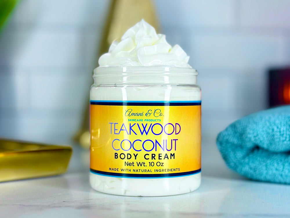 Teakwood Coconut Butter Cream - amaninco