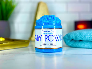Baby Powder Sugar Scrub - amaninco