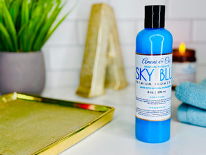 Sky Blue Shower Gel - amaninco