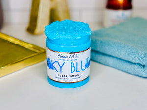Sky Blue Sugar Scrub - amaninco