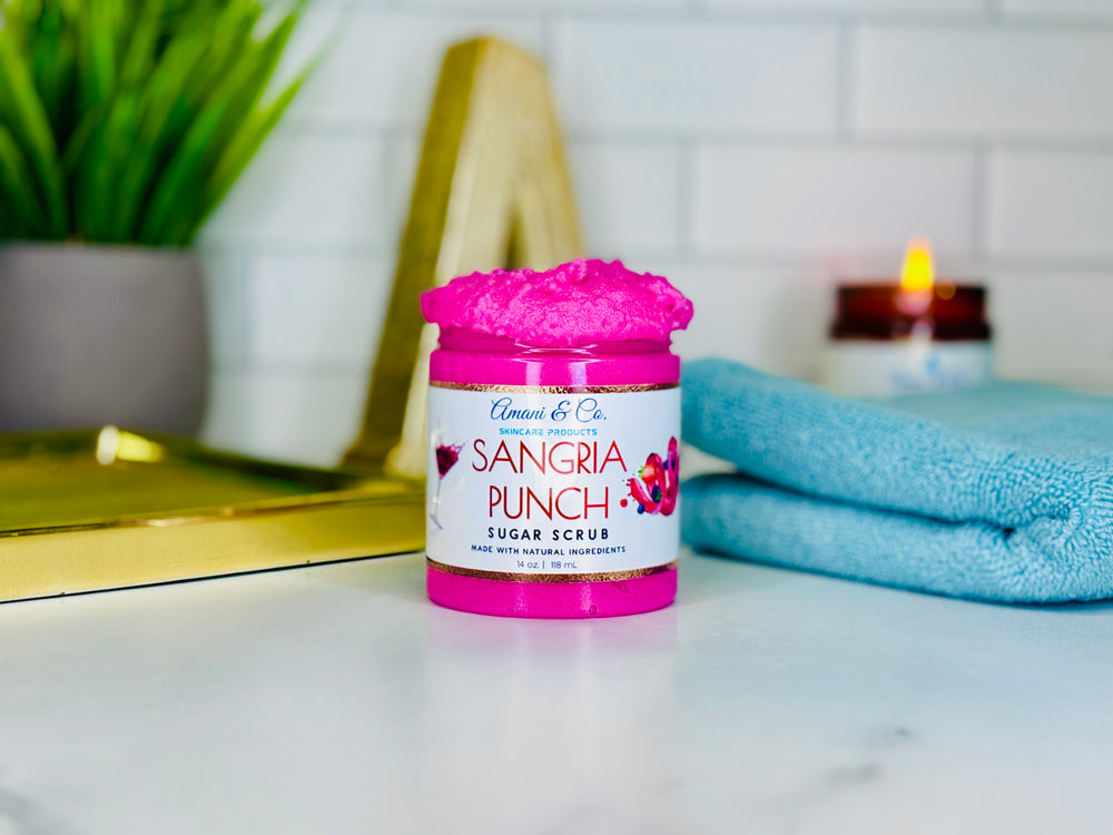 Sangria Punch Sugar Scrub - amaninco