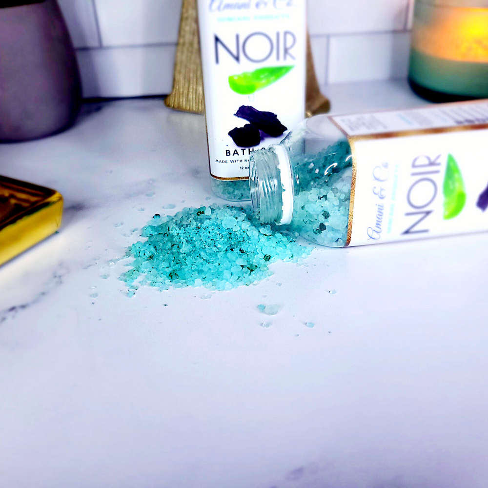 Noir Bath Salt - amaninco