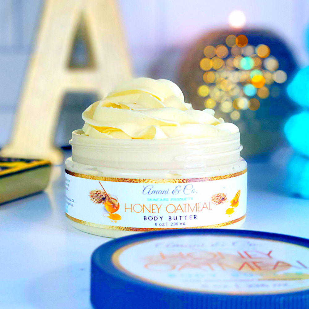 
            
                Load image into Gallery viewer, Honey Oatmeal Body Butter - amaninco
            
        