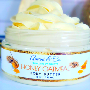 Honey Oatmeal Body Butter - amaninco