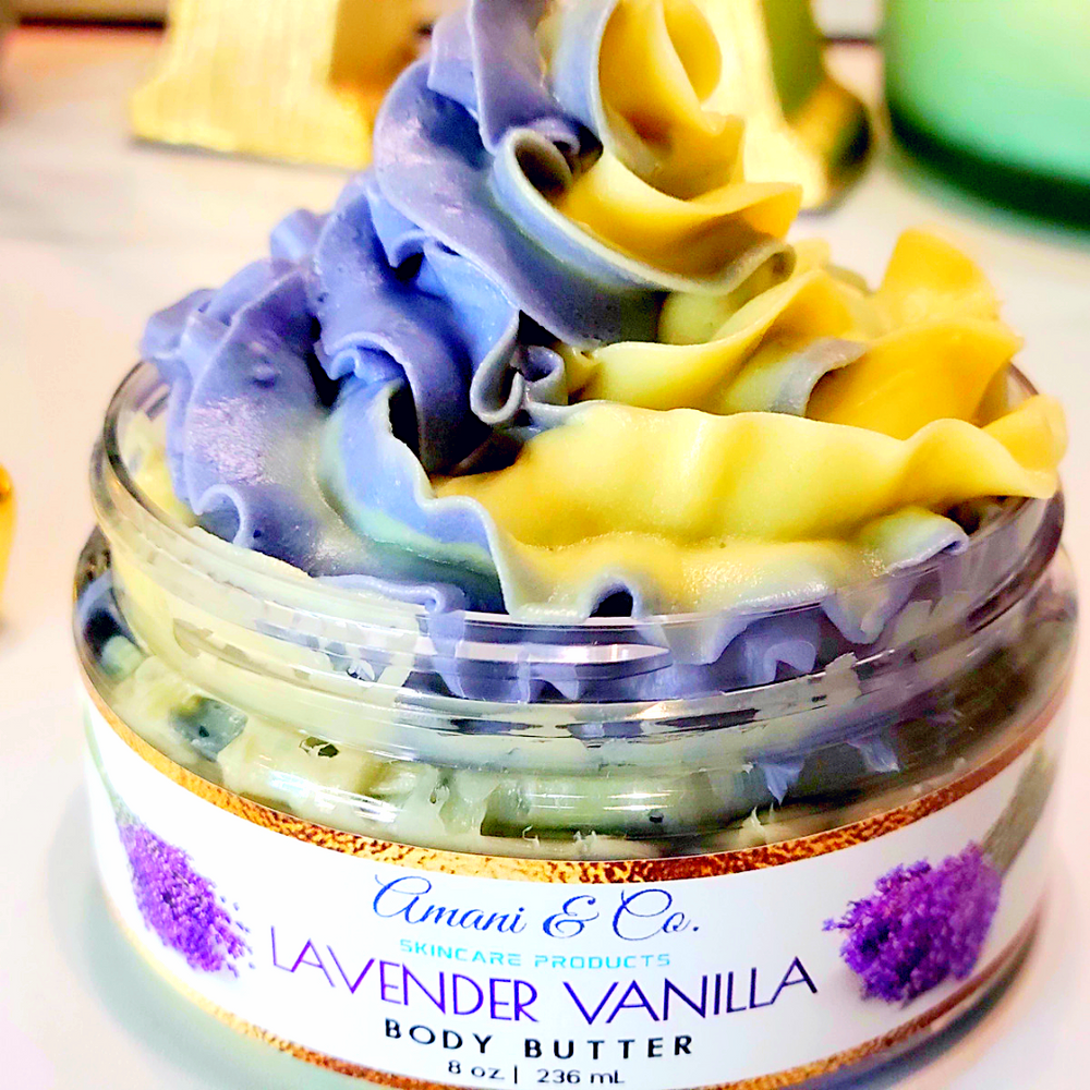 
            
                Load image into Gallery viewer, Lavender &amp;amp; Vanilla Body Butter - amaninco
            
        