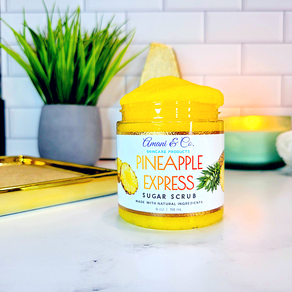 Pineapple Express Sugar Scrub - amaninco