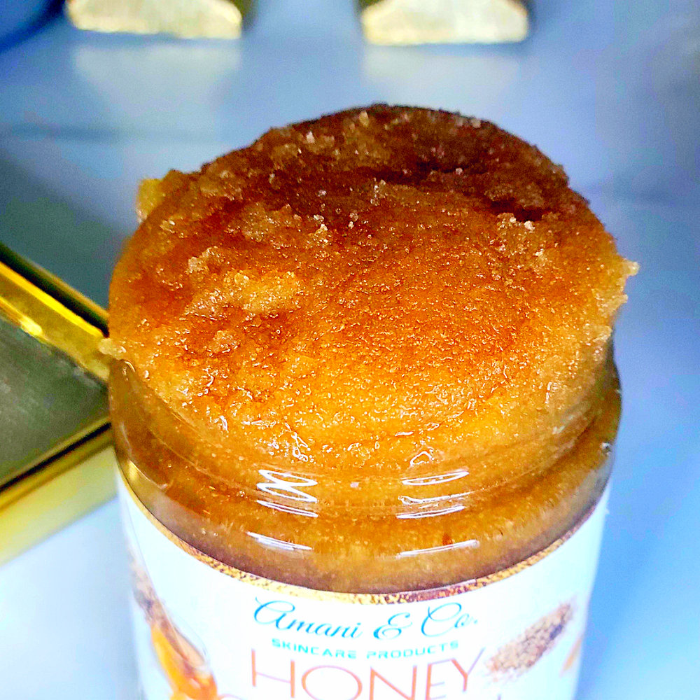 Honey Oatmeal Sugar Scrub - amaninco