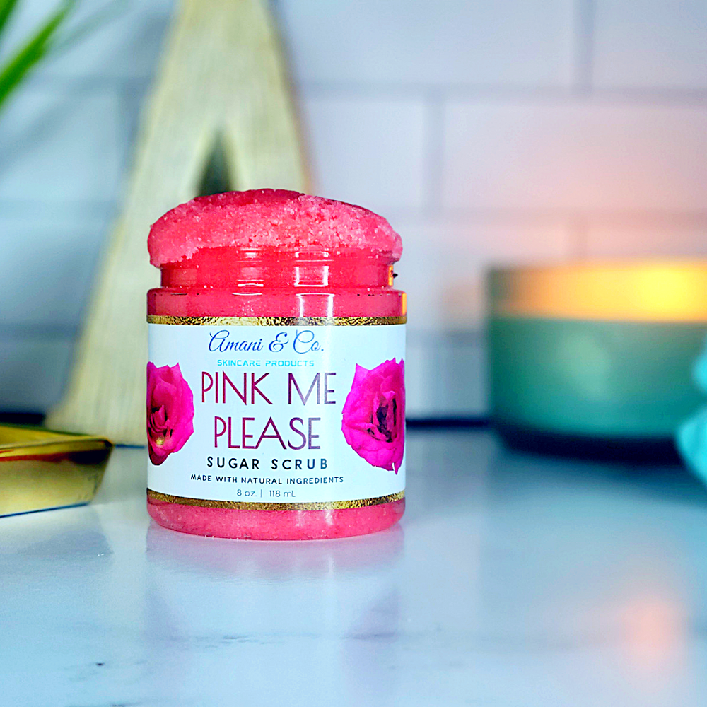 
            
                Load image into Gallery viewer, Pink Me Please Sugar Scrub - amaninco
            
        