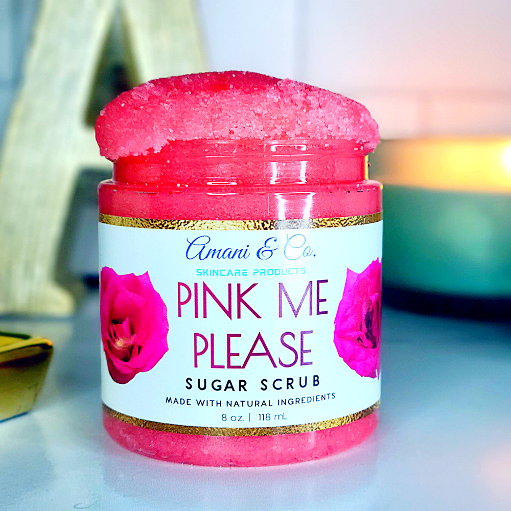 
            
                Load image into Gallery viewer, Pink Me Please Sugar Scrub - amaninco
            
        