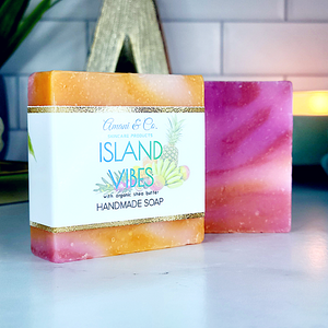 Island Vibes Handmade Shea Butter Soap - amaninco
