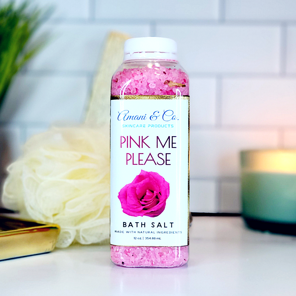 Pink Me Please Bath Salt - amaninco