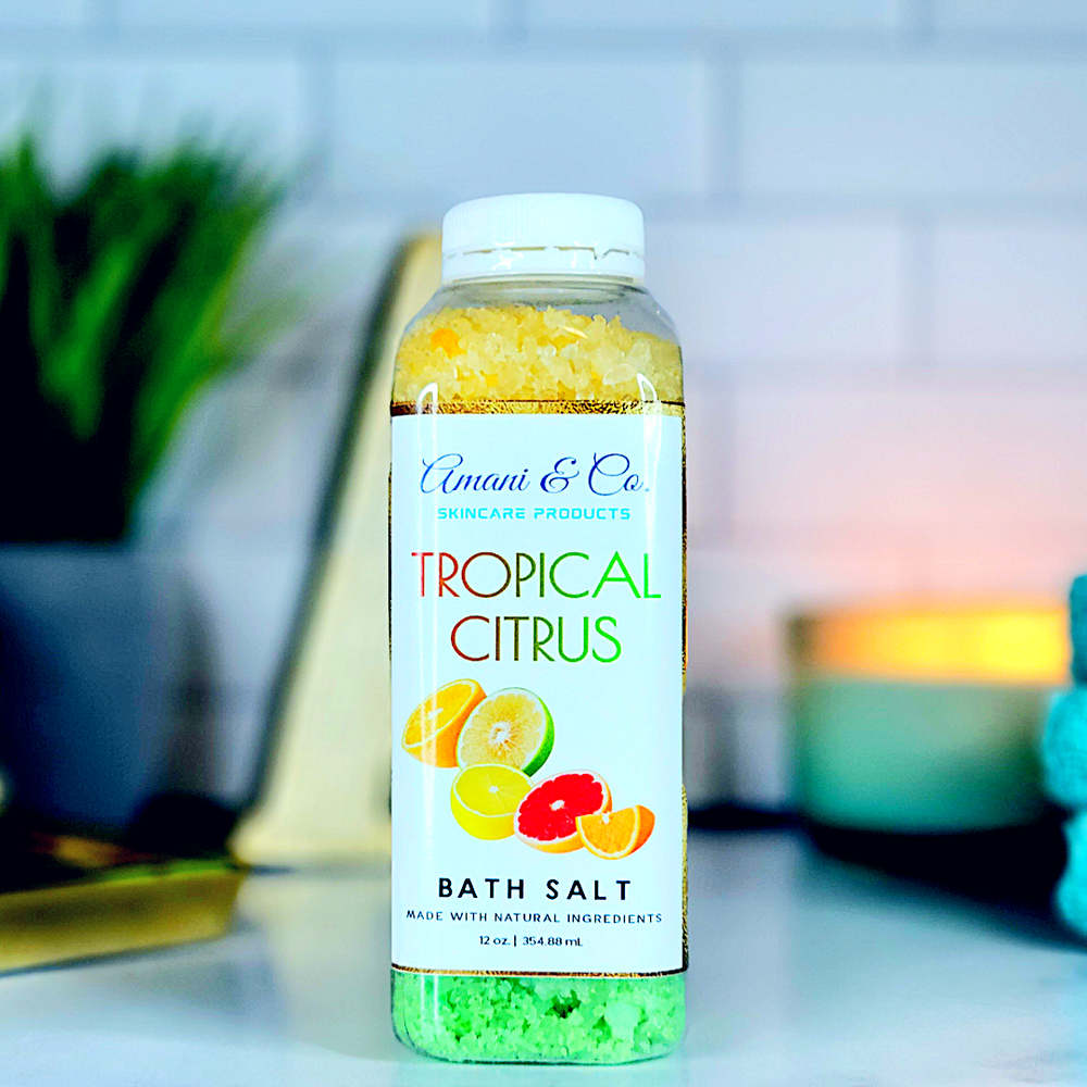 Tropical Citrus Bath Salt - amaninco