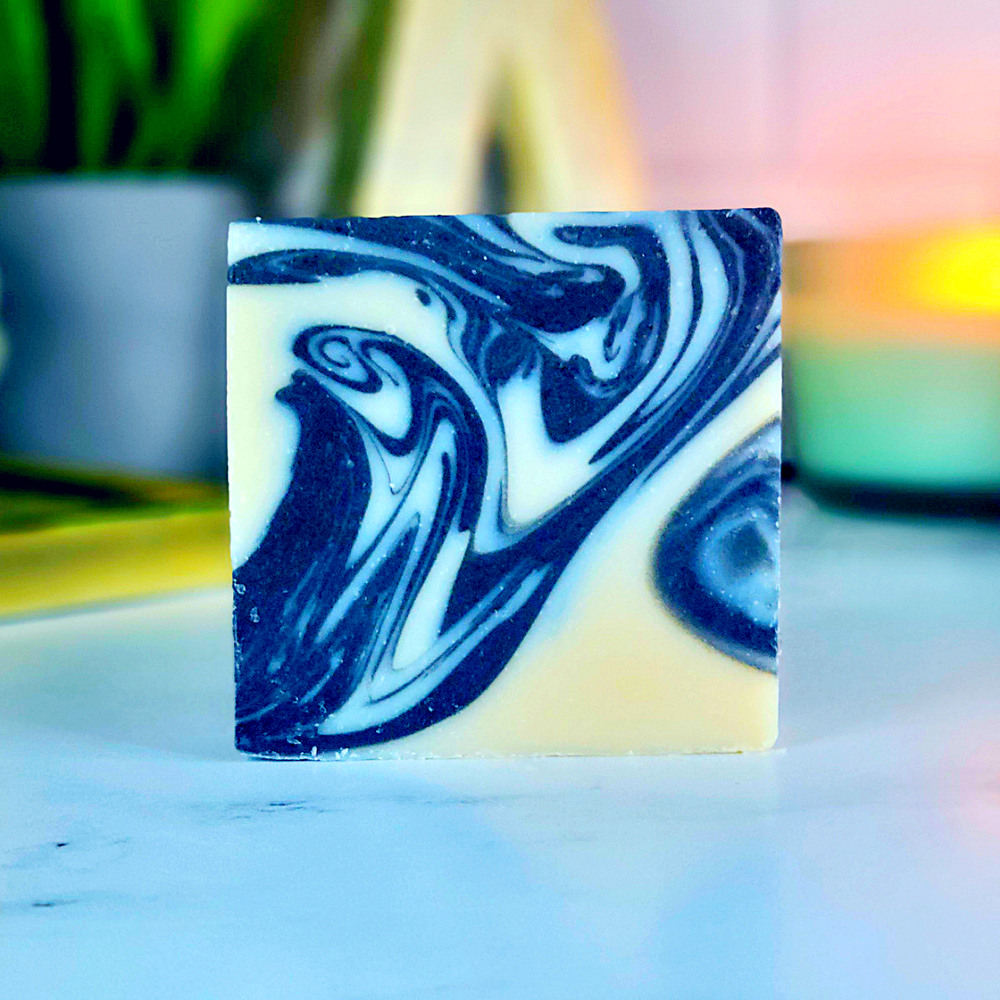 
            
                Load image into Gallery viewer, Darkened Handmade Shea Butter Soap - amaninco
            
        