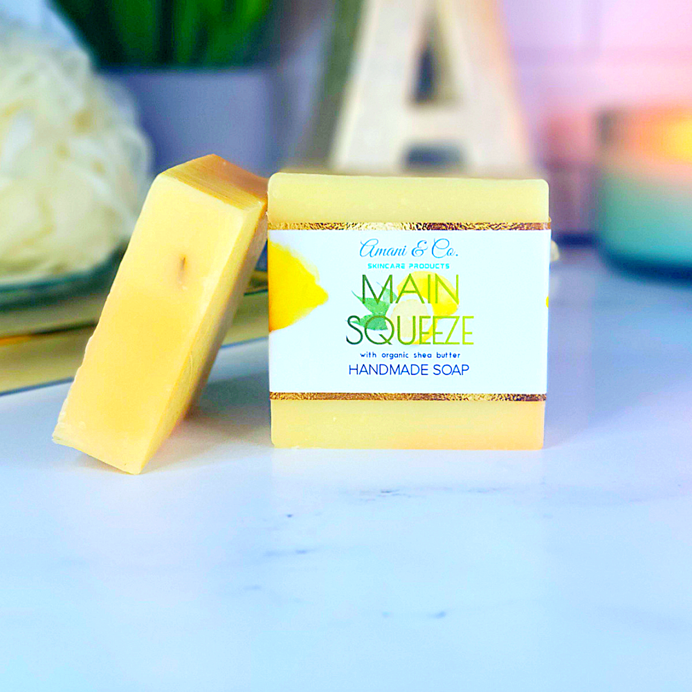 Main Squeeze Handmade Shea Butter Soap - amaninco