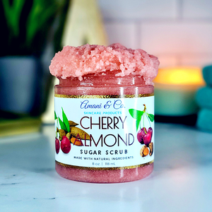 Cherry Almond Sugar Scub - amaninco