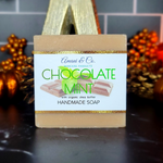 Chocolate Mint Handmade Shea Butter Soap - amaninco