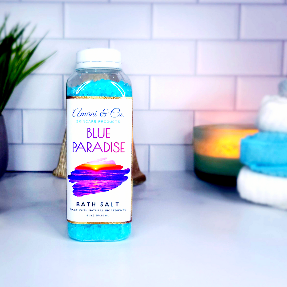 Blue Paradise Bath Salt - amaninco