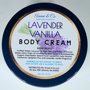 
            
                Load image into Gallery viewer, Lavender Vanilla Butter Cream - amaninco
            
        