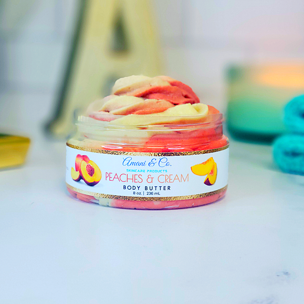 Peaches & Cream Body Butter - amaninco