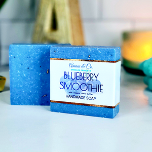 
            
                Load image into Gallery viewer, Blueberry Smoothie Handmade Shea Butter Soap - amaninco
            
        