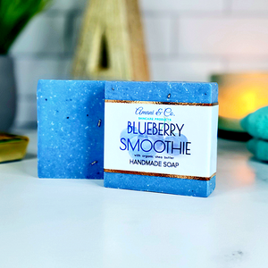 
            
                Load image into Gallery viewer, Blueberry Smoothie Handmade Shea Butter Soap - amaninco
            
        