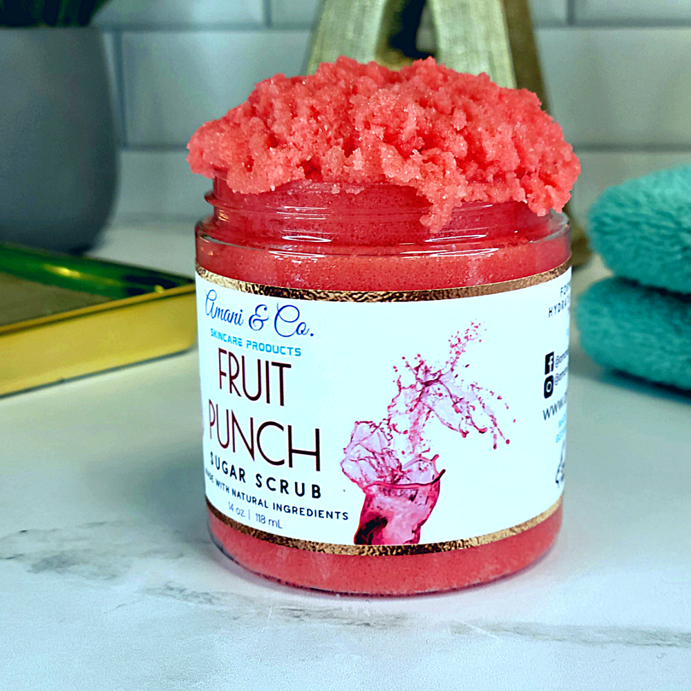 Fruit Punch Sugar Scrub - amaninco